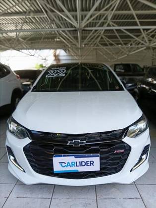 CHEVROLET ONIX 1.0 TURBO FLEX RS AUTOMÁTICO CHEVROLET ONIX 1.0 TURBO FLEX RS AUTOMÁTICO
